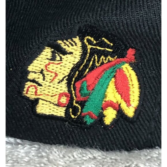 NWT Vintage Chicago Blackhawks Snapback Black Hat The G-Cap Official NHL - Picture 9 of 12